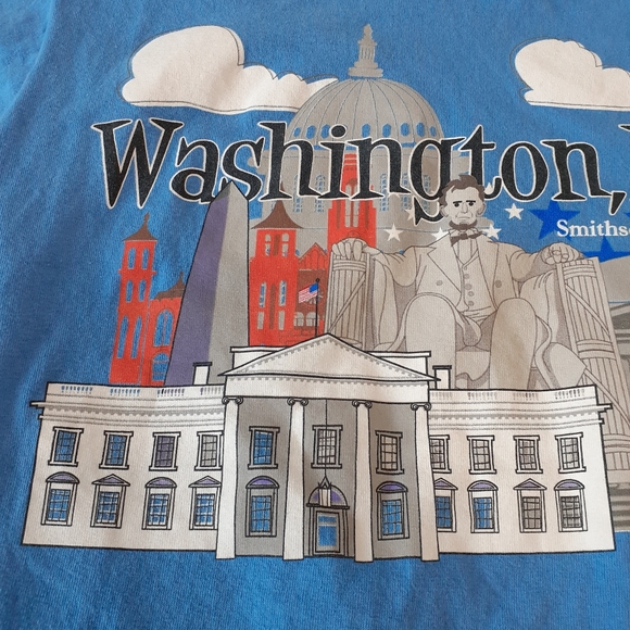 Smithsonian Institution Washington D.C. Youth Tee Shirt Youth Size Large - Picture 2 of 9